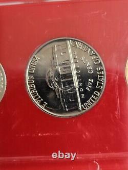 1963-1965 U. S. Proof Sets in Capital Frames 3 Sets 15 Coins Total