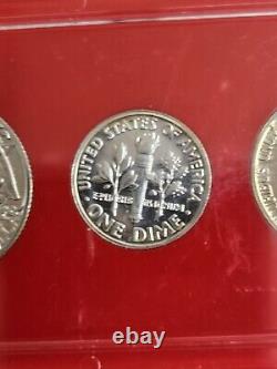 1963-1965 U. S. Proof Sets in Capital Frames 3 Sets 15 Coins Total