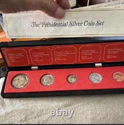 1964-D The Presidential Silver Coin Set Very Nice Collectible Set Fast Shipping