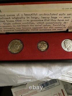 1964-D The Presidential Silver Coin Set Very Nice Collectible Set Fast Shipping
