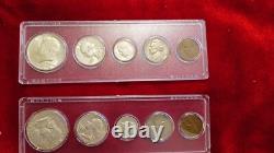 1964 US Proof Mint Set withOrig Envelope Plus 3 Additional Sets See Description