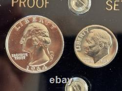 1964 US mint proof and uncirculated sets, lot of 4, in holders, free shipping