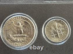 1964 US mint proof and uncirculated sets, lot of 4, in holders, free shipping