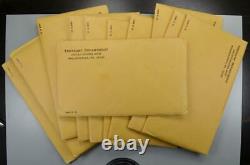 1964 U. S Proof Set Lot of 10 Nice Coins & Envelopes These Sets are FRESH
