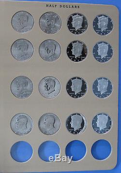1964 to 2015 Unc & Proof Kennedy Half Dollar 177pc Set with Silver Issues