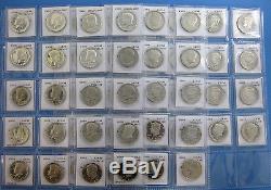 1964 to 2017 Proof Kennedy Half Dollar 56pc Set with 79 & 81 Type 2 & 76 Silver