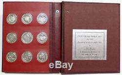 1965 The Franklin Mint 27 Fine Silver Proof Dollar Gaming Tokens Set Issue #120