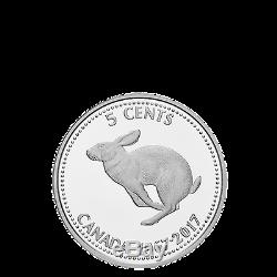 1967 CENTENNIAL COINS 2017 Commemorative 7 Coin Pure Silver Proof Set RCM