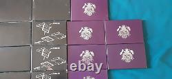 1968-1989 US Mint Proof Set Run lot Original Boxes 22 Sets 119 Coins! L716