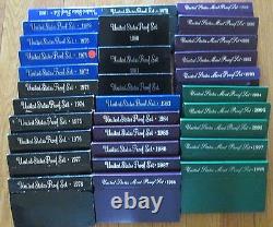 1968 1998 Proof Set U. S. Mint 31 Proof Set San Francisco Mint COA Most sold