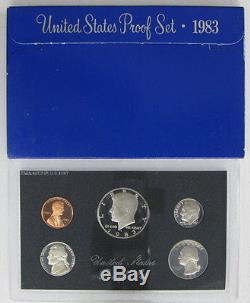 1968 1998 Run of 32 Government Sealed Proof Sets including 1976 3pc Silver