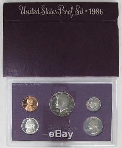 1968 1998 Run of 32 Government Sealed Proof Sets including 1976 3pc Silver