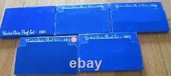 1968 to 1998 Proof Sets U. S. Mint 31 Proof set San Francisco Mint Box & COA