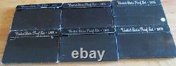 1968 to 1998 Proof Sets U. S. Mint 31 Proof set San Francisco Mint Box & COA