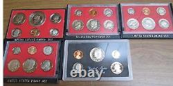 1968 to 2006 Proof Sets U. S. Mint 39 Proof Set San Francisco Mint Box and COA