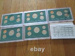 1968 to 2006 Proof Sets U. S. Mint 39 Proof Set San Francisco Mint Box and COA