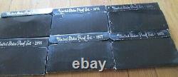 1968 to 2006 Proof Sets U. S. Mint 39 Proof Set San Francisco Mint Box and COA