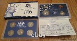 1968 to 2006 Proof Sets U. S. Mint 39 Proof Set San Francisco Mint Box and COA