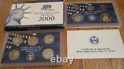 1968 to 2006 Proof Sets U. S. Mint 39 Proof Set San Francisco Mint Box and COA