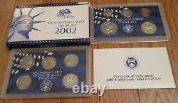 1968 to 2006 Proof Sets U. S. Mint 39 Proof Set San Francisco Mint Box and COA