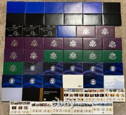1968 to 2020 COMPLETE RUN US MINT PROOF SETS 53 ORIGINAL SETS