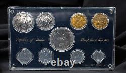 1970 Republic Of India Proof Coins Set Bombay Mint