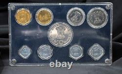 1970 Republic Of India Proof Coins Set Bombay Mint