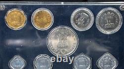 1970 Republic Of India Proof Coins Set Bombay Mint