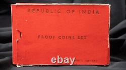 1970 Republic Of India Proof Coins Set Bombay Mint