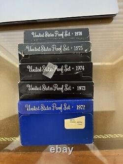 1971-2001 Random Date Run Assortment of Proof Clad 25 Sets Lot US Mint Proof