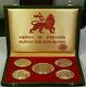 1972 Empire Of Ethiopia Commemorative Coin Silver Proof Set With Ogp