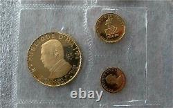 1973 Haiti Gold & Silver 9 Coin Set Proof Gourdes 25-50-100-200-500-1000 Rare