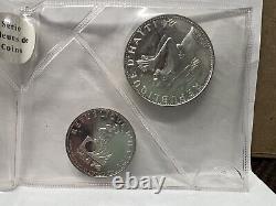 1973 Haiti Silver Gourdes Proof Coin Set, Sealed