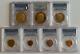 1974 S Us 7 Coin Proof Set With Ike Silver $1pcgs Pr69dcam$1-50c-25c-10c-5c-1c