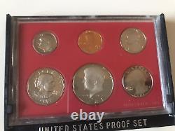 1975, 1977-1984 US Proof Lot of 9 Commemorative Coin Sets