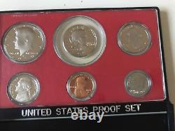 1975, 1977-1984 US Proof Lot of 9 Commemorative Coin Sets