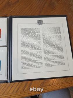 1975 PNG Proof Set 8 Coins 10K Bird of Paradise. 925 Sterling 5K Eagle. 5 Silver
