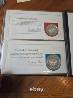 1975 PNG Proof Set 8 Coins 10K Bird of Paradise. 925 Sterling 5K Eagle. 5 Silver
