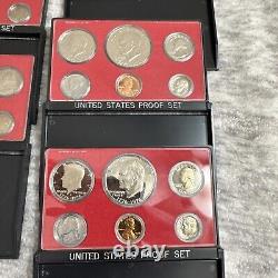 1975 Proofs Sets With Box (5) Sets