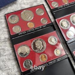 1975 Proofs Sets With Box (5) Sets