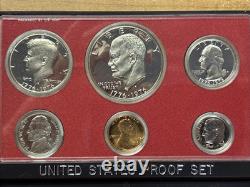 1975 Set Of 5 Proof Sets OGP Free Shipping Bicentennial IKE Kennedy And Quarter