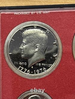 1975 Set Of 5 Proof Sets OGP Free Shipping Bicentennial IKE Kennedy And Quarter
