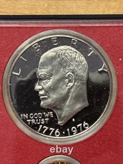 1975 Set Of 5 Proof Sets OGP Free Shipping Bicentennial IKE Kennedy And Quarter