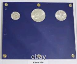1976 Bicentennial Silver Coins, $2 WithStamps, Consecutive Serial Numbers Set Of 2