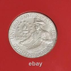 1976 Bicentennial Silver Coins, $2 WithStamps, Consecutive Serial Numbers Set Of 2