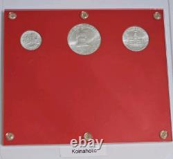 1976 Bicentennial Silver Coins, $2 WithStamps, Consecutive Serial Numbers Set Of 2