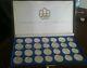 1976 Proof Silver Canadian Montreal Olympic Games 28 Coin Complete Set