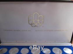 1976 Proof Silver Canadian Montreal Olympic Games Set