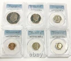 1976 S Proof Set PCGS Graded PR 69 Deep Cameo Complete Uncirculated 6 Coin Lot