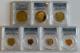 1976 S Us 7 Coin Proof Setpcgs Pr69dcam ($1's-50c-25c-10c-5c-1c)free Shipping
